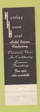 Matchbook Cover - Huntley House Hotel Santa Monica CA