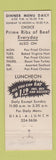 Matchbook Cover - Midway Chuck Wagon San Diego CA