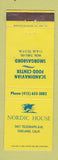 Matchbook Cover - Nordic House Oakland CA WEAR