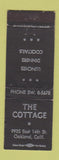 Matchbook Cover - The Cottage Oakland CA