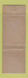 Matchbook Cover - Boulevard Travel Service Hollywood CA