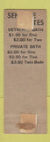 Matchbook Cover - Touraine Hotel Oakland CA WEAR