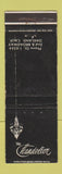 Matchbook Cover - The Chandelier Oakland CA