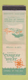 Matchbook Cover - Cypress West Hotel Carmel by the Sea CA