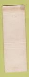 Matchbook Cover - Cypress West Hotel Carmel by the Sea CA