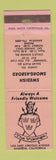 Matchbook Cover - The Vikings Swedish Smorgasbord Anaheim CA