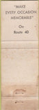 Matchbook Cover - Emi's Vandenburgh Troy NY WORN