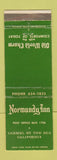 Matchbook Cover - Normandy Inn Carmel by the Sea CA