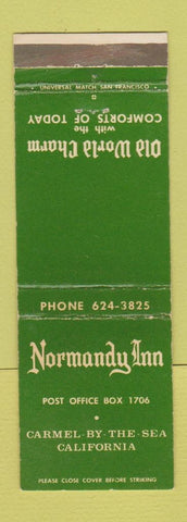 Matchbook Cover - Normandy Inn Carmel by the Sea CA