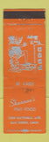 Matchbook Cover - Shannon's Fine Food San Diego CA