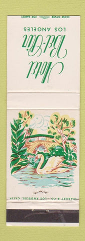 Matchbook Cover - Hotel Bel Aire Los Angeles CA