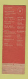 Matchbook Cover - Hotel Mayfair Los Angeles CA