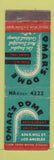 Matchbook Cover - Omar's Dome Los Angeles CA
