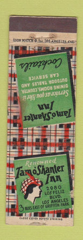 Matchbook Cover - Tam o Shanter Inn Los Angeles CA WORN