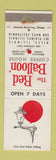 Matchbook Cover - Red Balloon Coffee House Van Nuys CA Niles IL WEAR