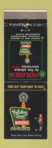 Matchbook Cover - Holiday Inn Montebello CA
