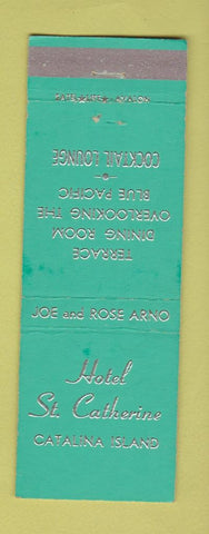 Matchbook Cover - Hotel St Catherine Catalina Island CA