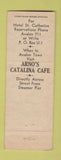 Matchbook Cover - Hotel St Catherine Catalina Island CA