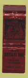Matchbook Cover - Sophie's Cotati Inn CA