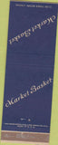 Matchbook Cover - Market Basket Grocery Store