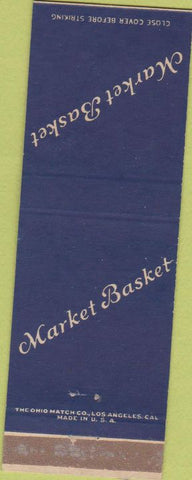 Matchbook Cover - Market Basket Grocery Store
