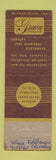 Matchbook Cover - Gruen Watches Bostrom Kern Buringame CA WEAR