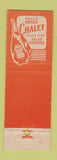 Matchbook Cover - Swiss Chalet Colorado Springs