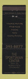 Matchbook Cover - Sportsman Center Buena Vista CA