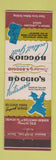 Matchbook Cover - Boggio's Rotisserie Denver Colorado