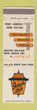 Matchbook Cover - Georgia Boys Restaurant BBQ Aurora Littleton Colorado Colfax