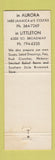Matchbook Cover - Georgia Boys Restaurant BBQ Aurora Littleton Colorado Colfax