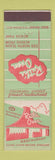 Matchbook Cover - Ruth's Oven Colorado Springs