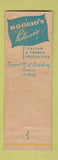 Matchbook Cover - Boggio's Rotisserie Denver Colorado