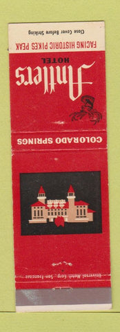 Matchbook Cover - Antlers Hotel Colorado Springs