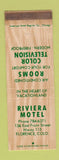 Matchbook Cover - Riviera Motel Florence Colorado WEAR
