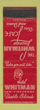 Matchbook Cover - Whitman Hotel Pueblo Colorado