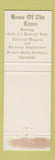 Matchbook Cover - Ram's Inn Fort Collins Colorado WORN