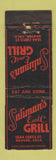Matchbook Cover - Saliman's Grill Denver Colorado WEAR
