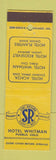 Matchbook Cover - Hotel Whitman Pueblo Colorado