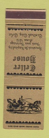 Matchbook Cover - Teller House Central City Colorado