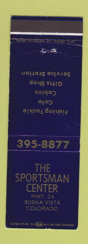 Matchbook Cover - Sportsman Center Buena Vista CA