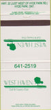 Matchbook Cover - West Haven Golf Country Club Hyde Park ON