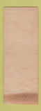 Matchbook Cover - Teller House Central City Colorado