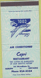 Matchbook Cover - Capri Restaurant Guelph ON 30 Strike