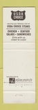 Matchbook Cover - Mr Steak Colorado Springs