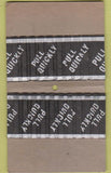 Matchbook Cover - Hotel Jefferson Rendezvous Pull Quick 30s