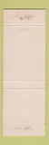 Matchbook Cover - Continental Hotel Fort Smith AR