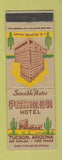 Matchbook Cover - Pioneer Hotel Tucson AZ