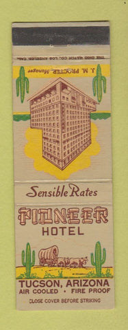 Matchbook Cover - Pioneer Hotel Tucson AZ