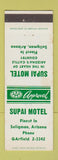 Matchbook Cover - Supai Motel Seligman AZ